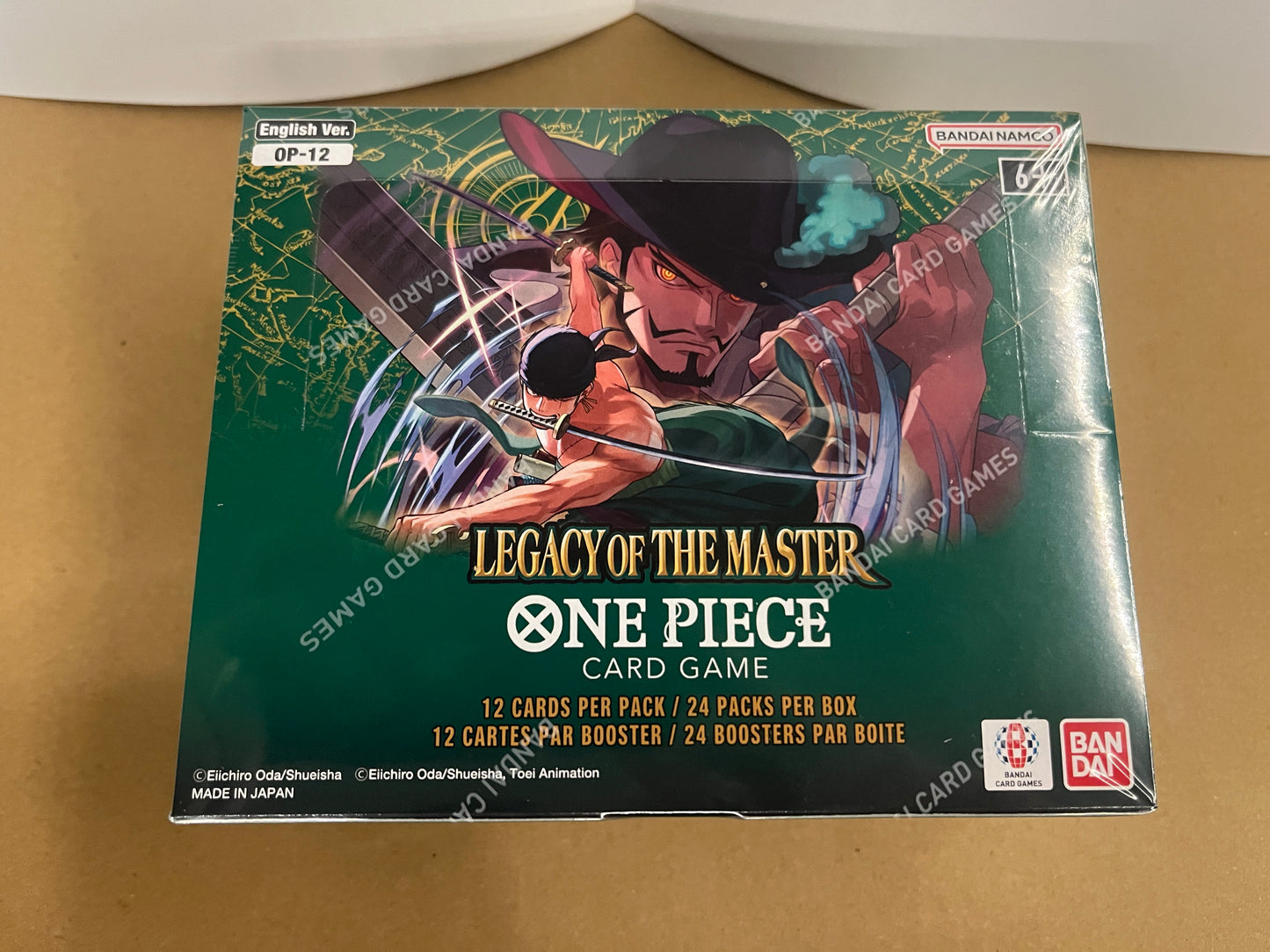 OP12 Legacy of the Master Factory Sealed Booster Box - English