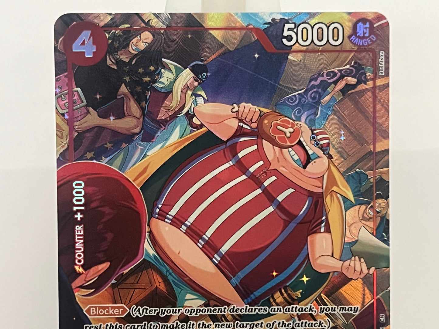 One Piece TCG - OP09-015 TR Rare - A Fist of Divine Speed - English