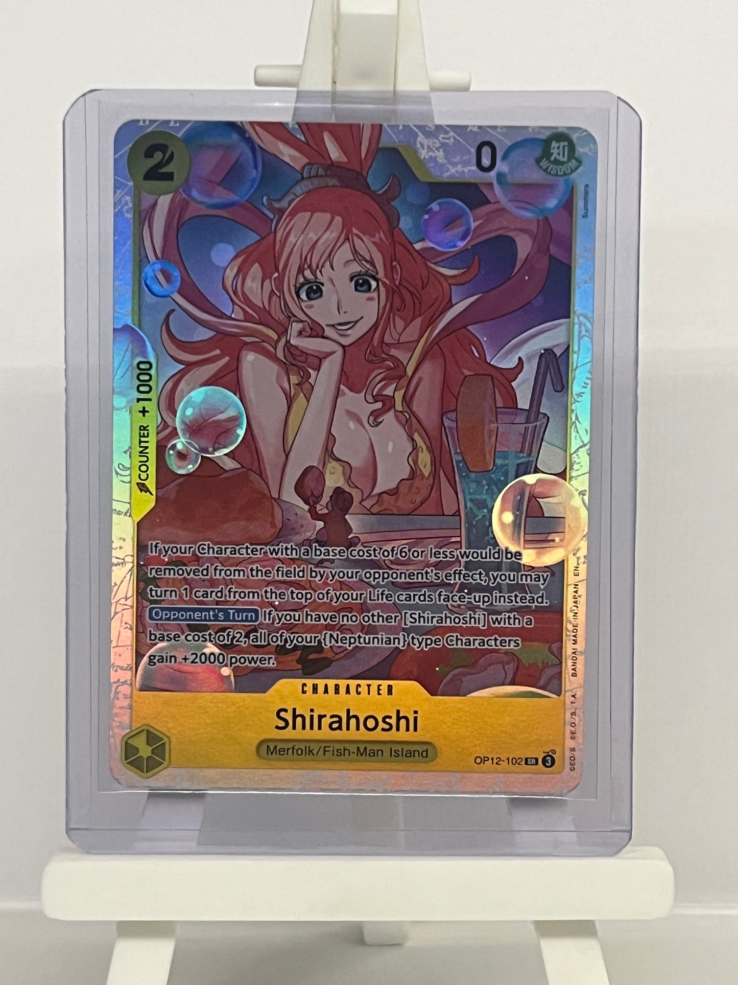One Piece TCG - Shirahoshi OP12-102 Legacy of the Master - English