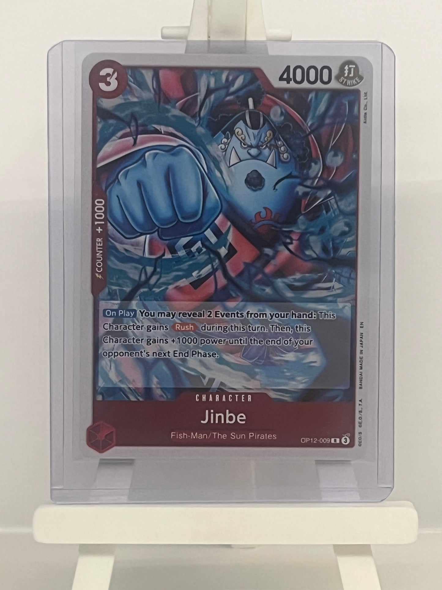 One Piece TCG - Jinbe OP12-009 Legacy of the Master - English