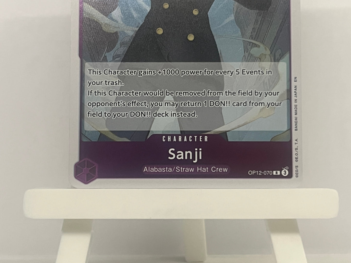 One Piece TCG - Sanji OP12-070 Legacy of the Master - English