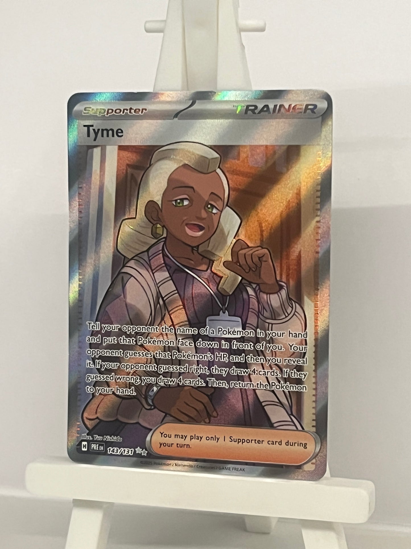 Pokémon TCG - Tyme 143/131 PRE Prismatic Evolutions - English