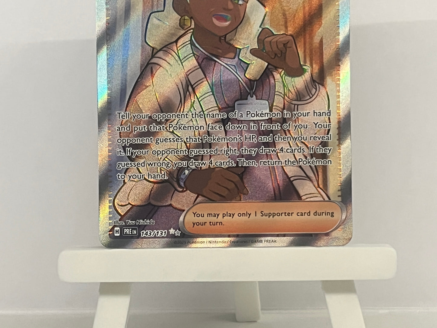 Pokémon TCG - Tyme 143/131 PRE Prismatic Evolutions - English