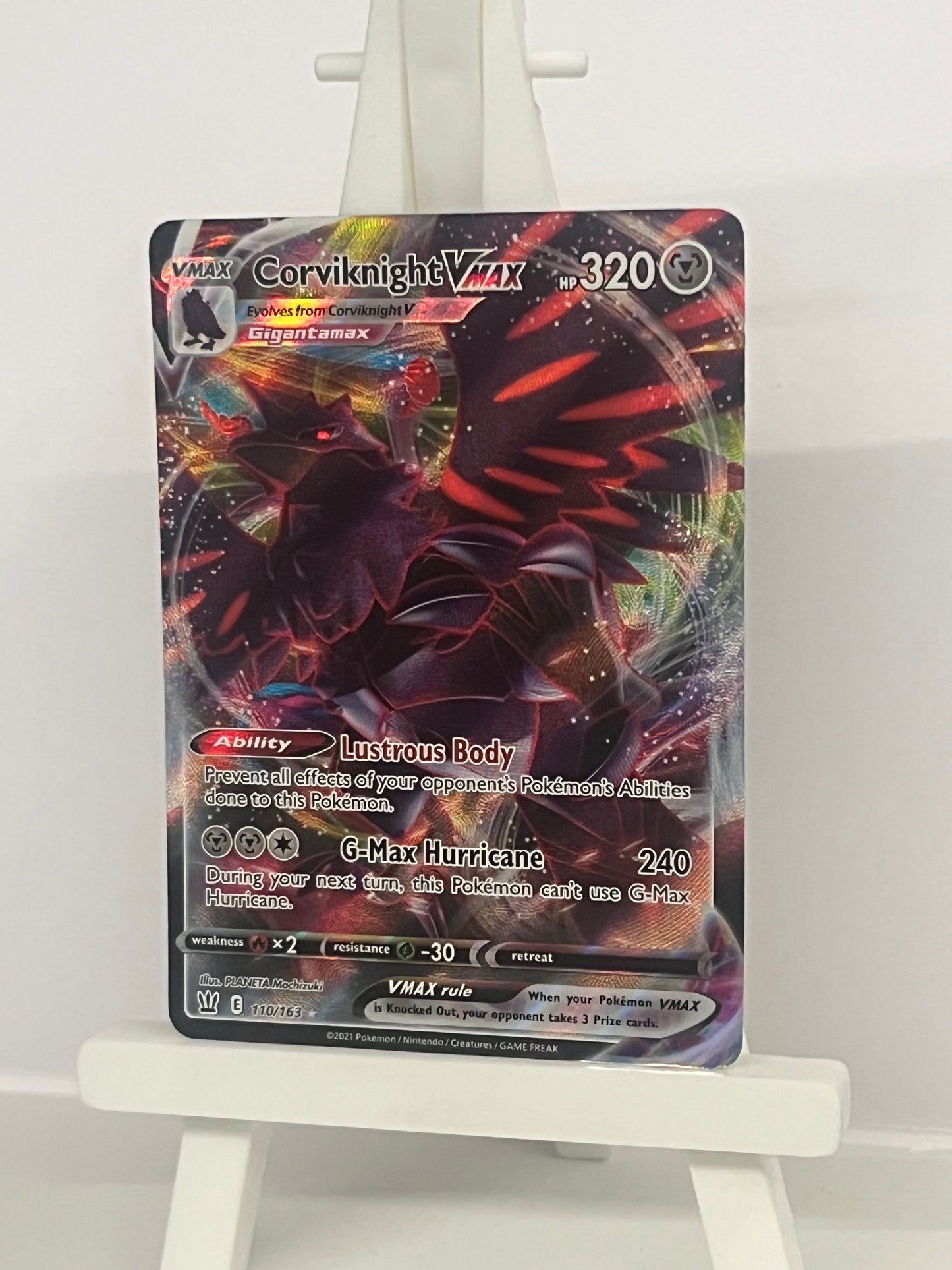 Pokémon TCG - Corviknight VMAX 110/163 BST Battle Styles - English