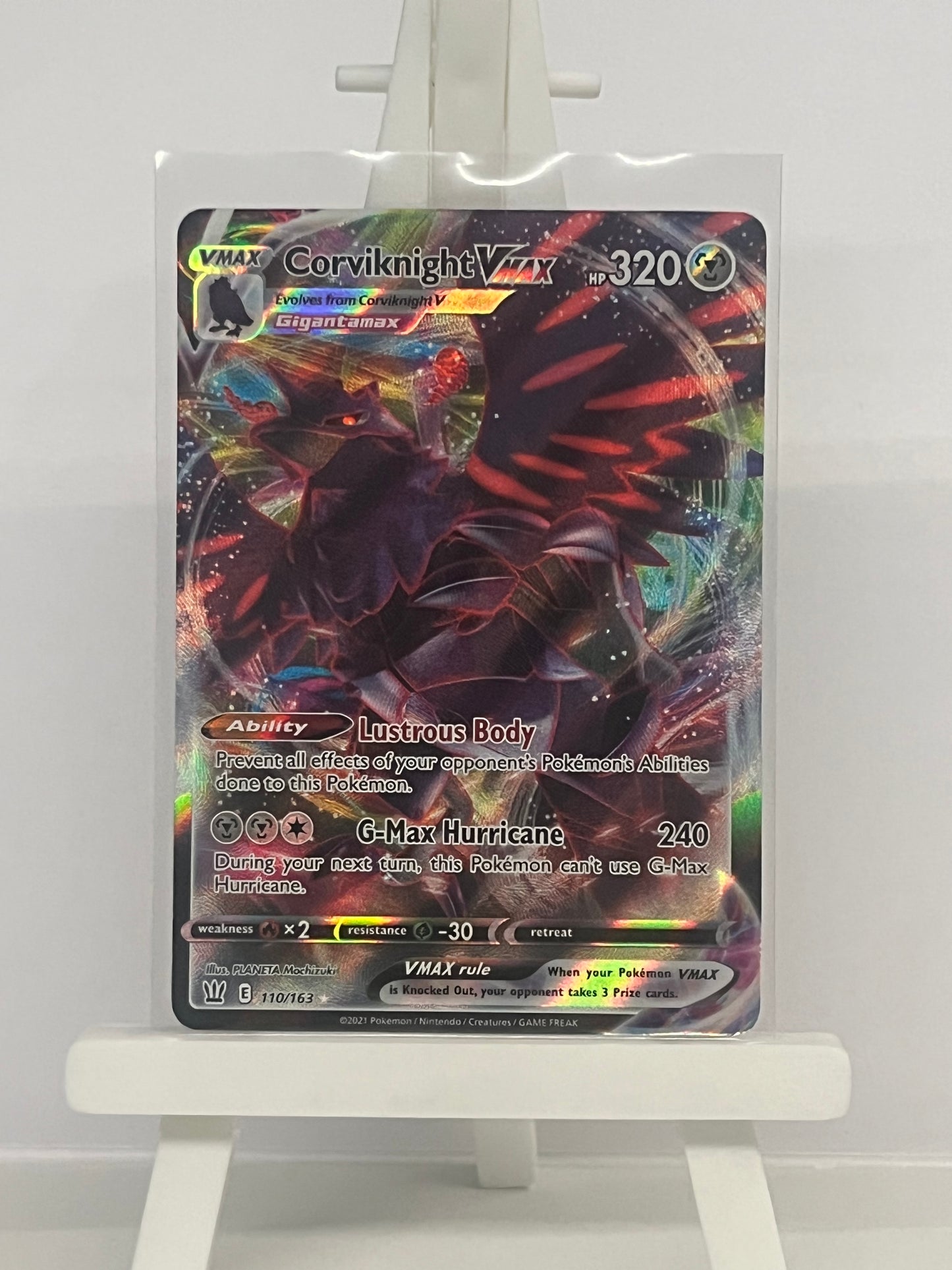Pokémon TCG - Corviknight VMAX 110/163 BST Battle Styles - English