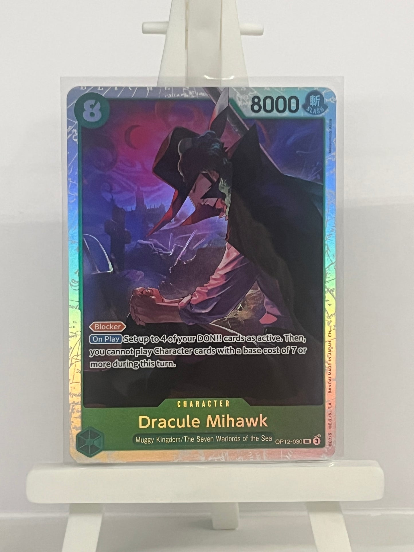 One Piece TCG - Dracule Mihawk OP12-030 Legacy of the Master - English