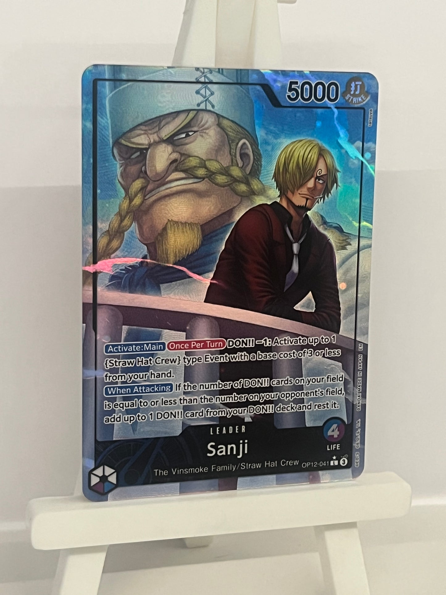 One Piece TCG - Sanji OP12-041 Legacy of the Master - English