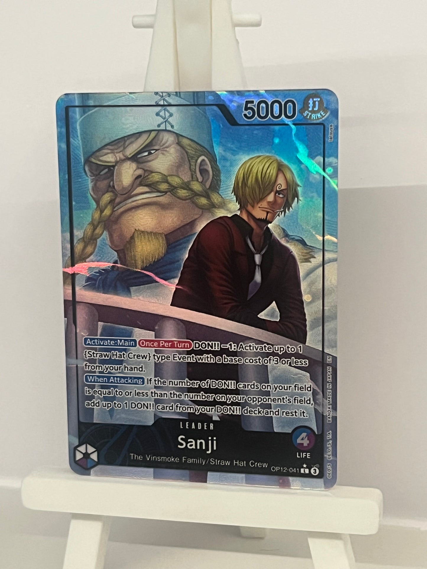 One Piece TCG - Sanji OP12-041 Legacy of the Master - English