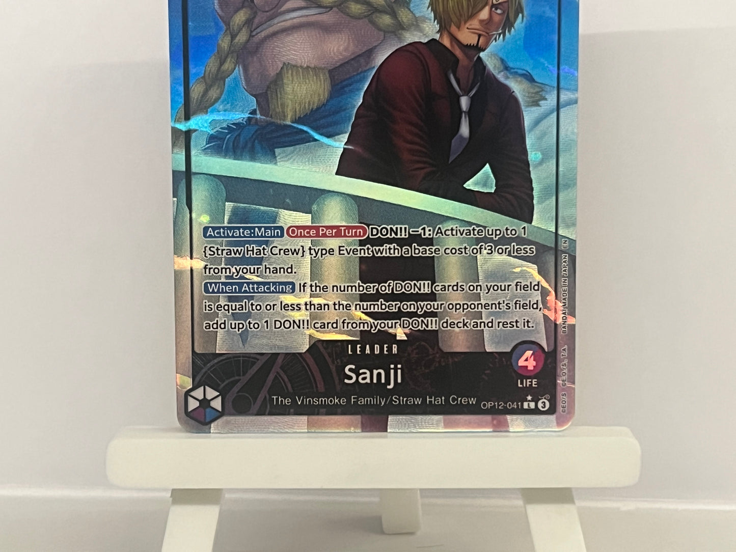 One Piece TCG - Sanji OP12-041 Legacy of the Master - English
