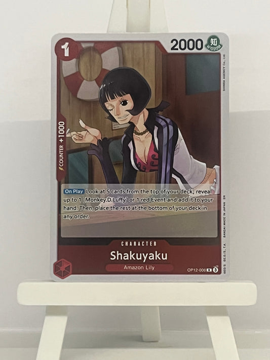 One Piece TCG - Shakuyaku OP12-006 Legacy of the Master - English