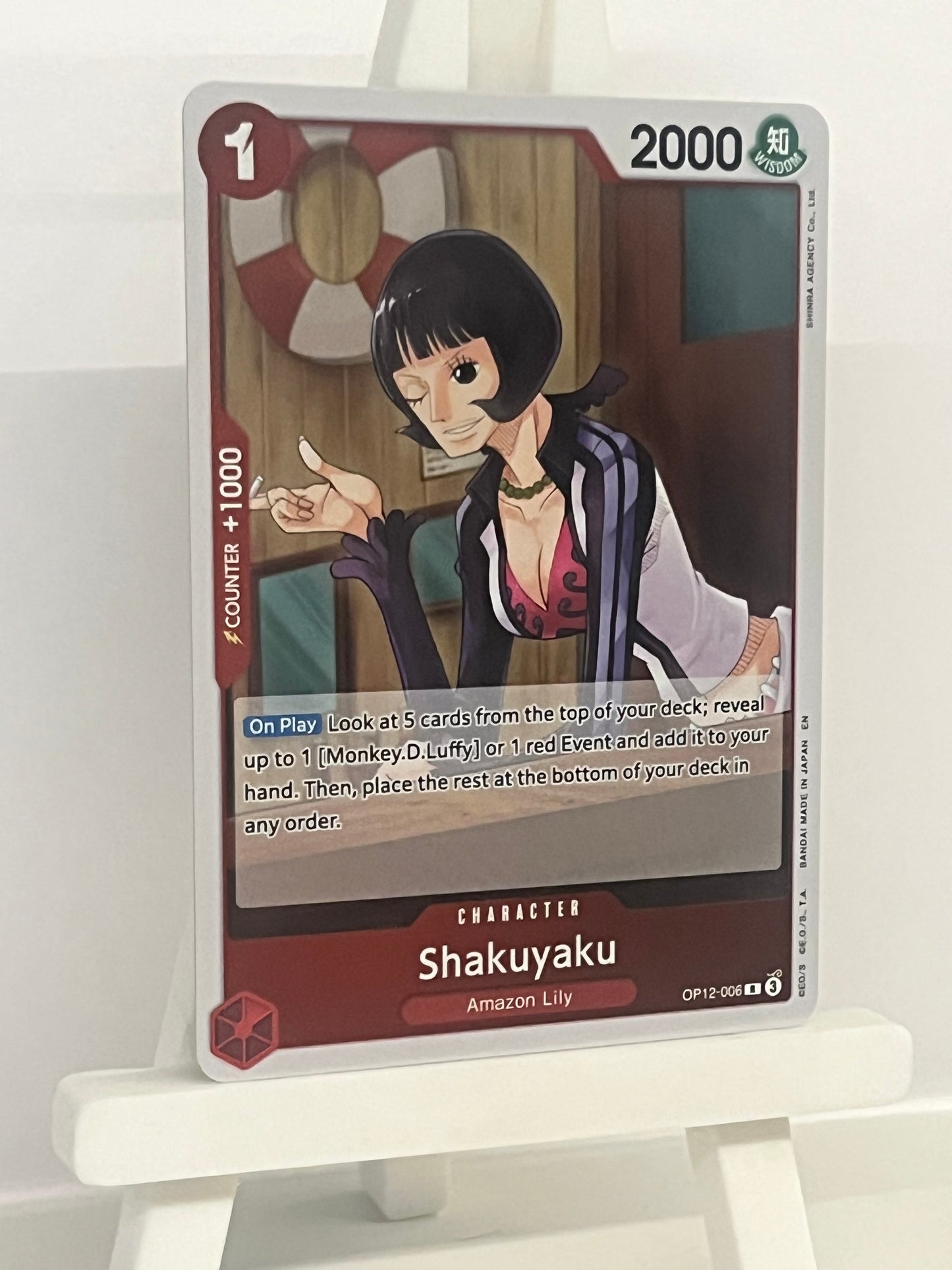 One Piece TCG - Shakuyaku OP12-006 Legacy of the Master - English
