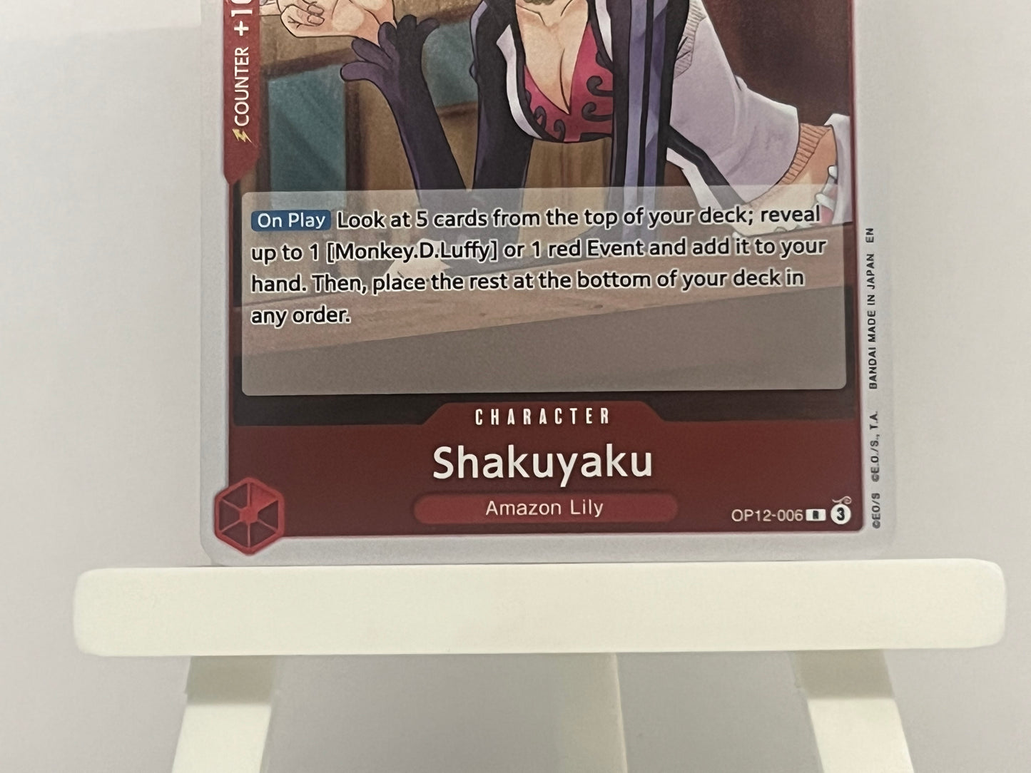One Piece TCG - Shakuyaku OP12-006 Legacy of the Master - English