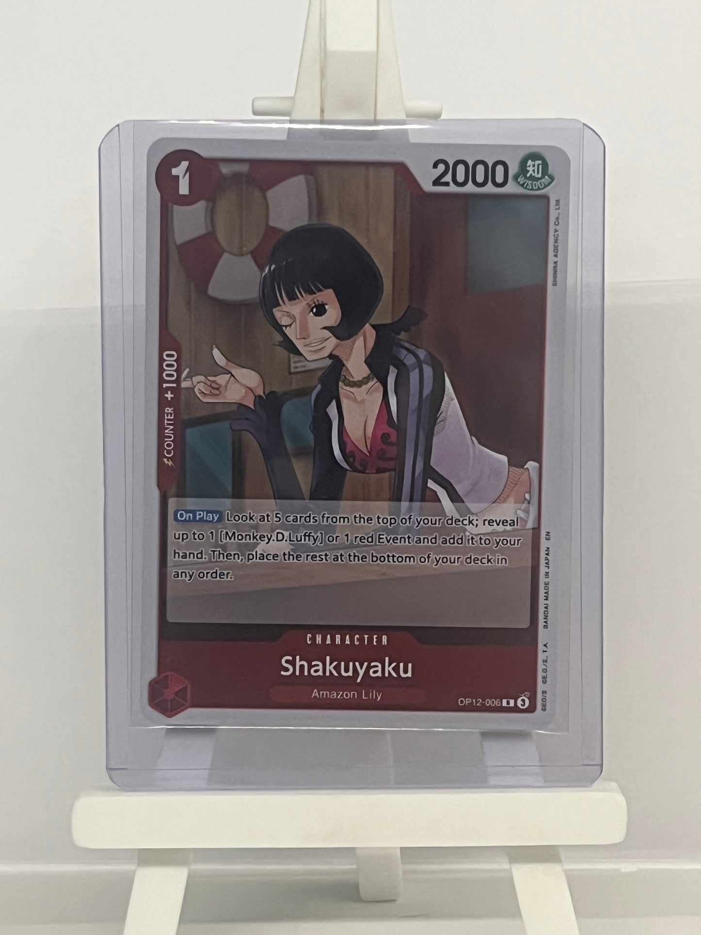 One Piece TCG - Shakuyaku OP12-006 Legacy of the Master - English