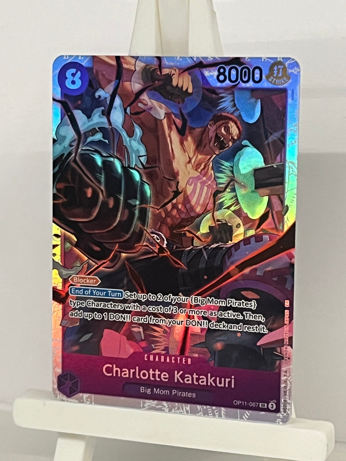 One Piece TCG - Charlotte Katakuri OP11-067 A Fist of Divine Speed - English