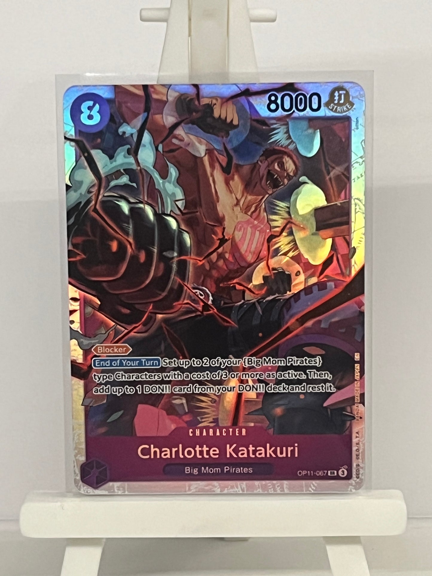One Piece TCG - Charlotte Katakuri OP11-067 A Fist of Divine Speed - English