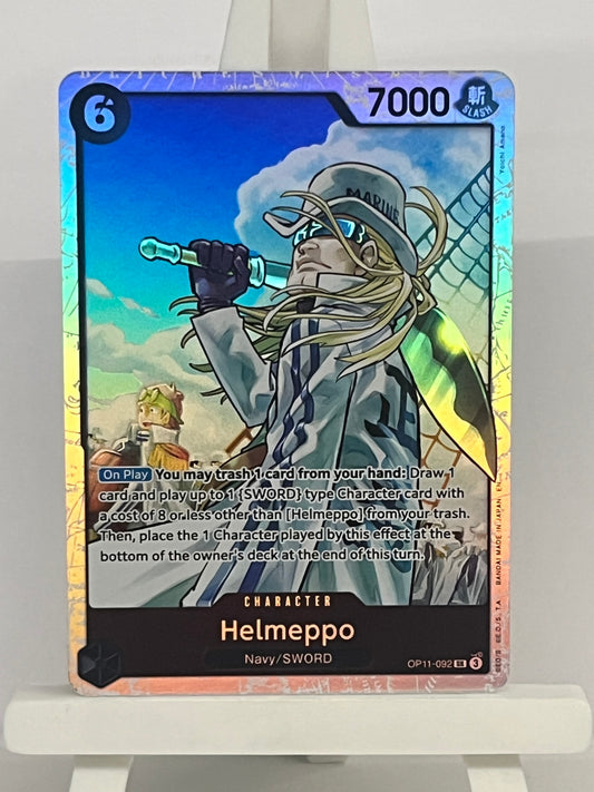One Piece TCG - Helmeppo OP11-092 A Fist of Divine Speed - English