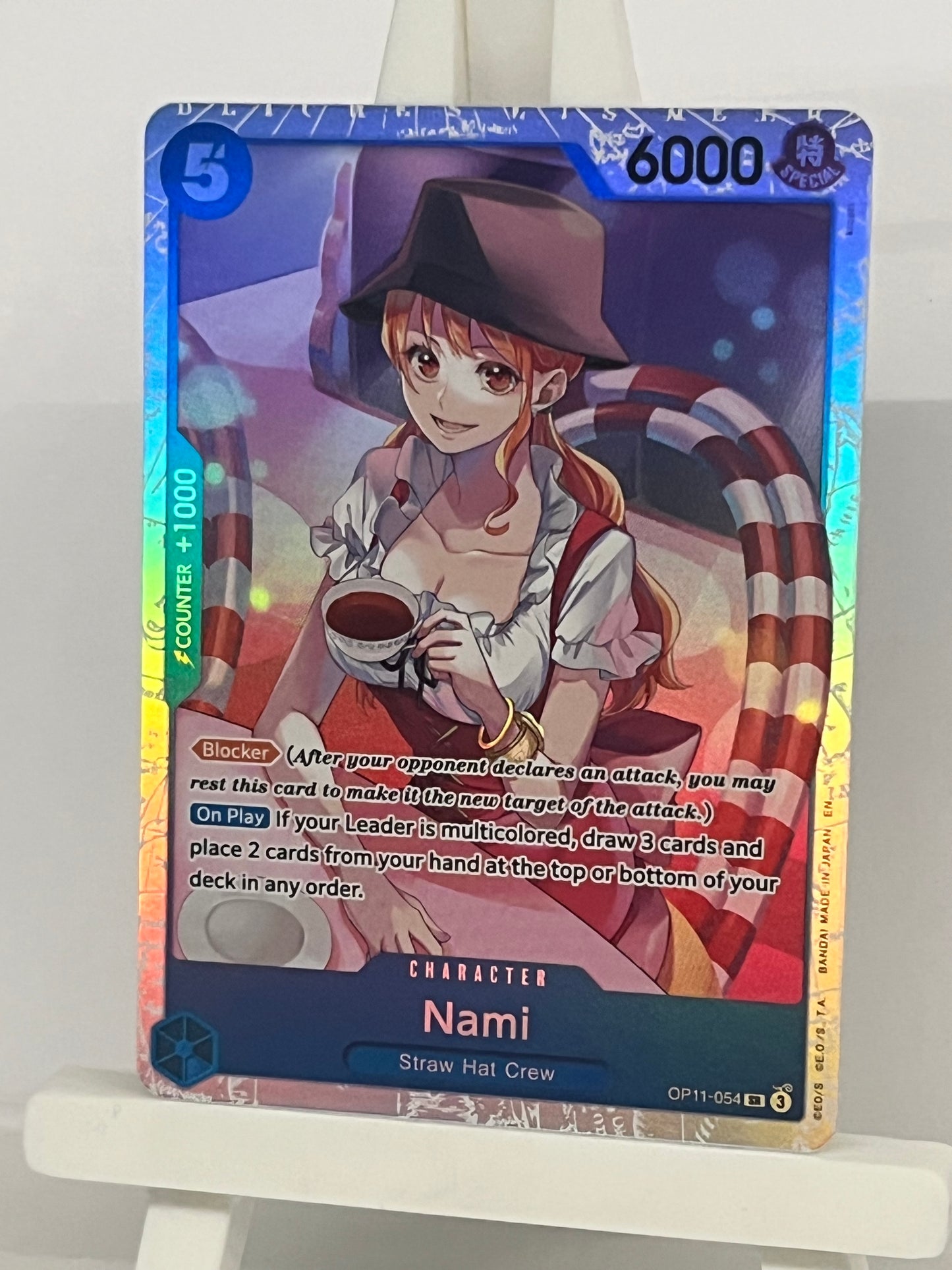 One Piece TCG - Nami OP11-054 A Fist of Divine Speed