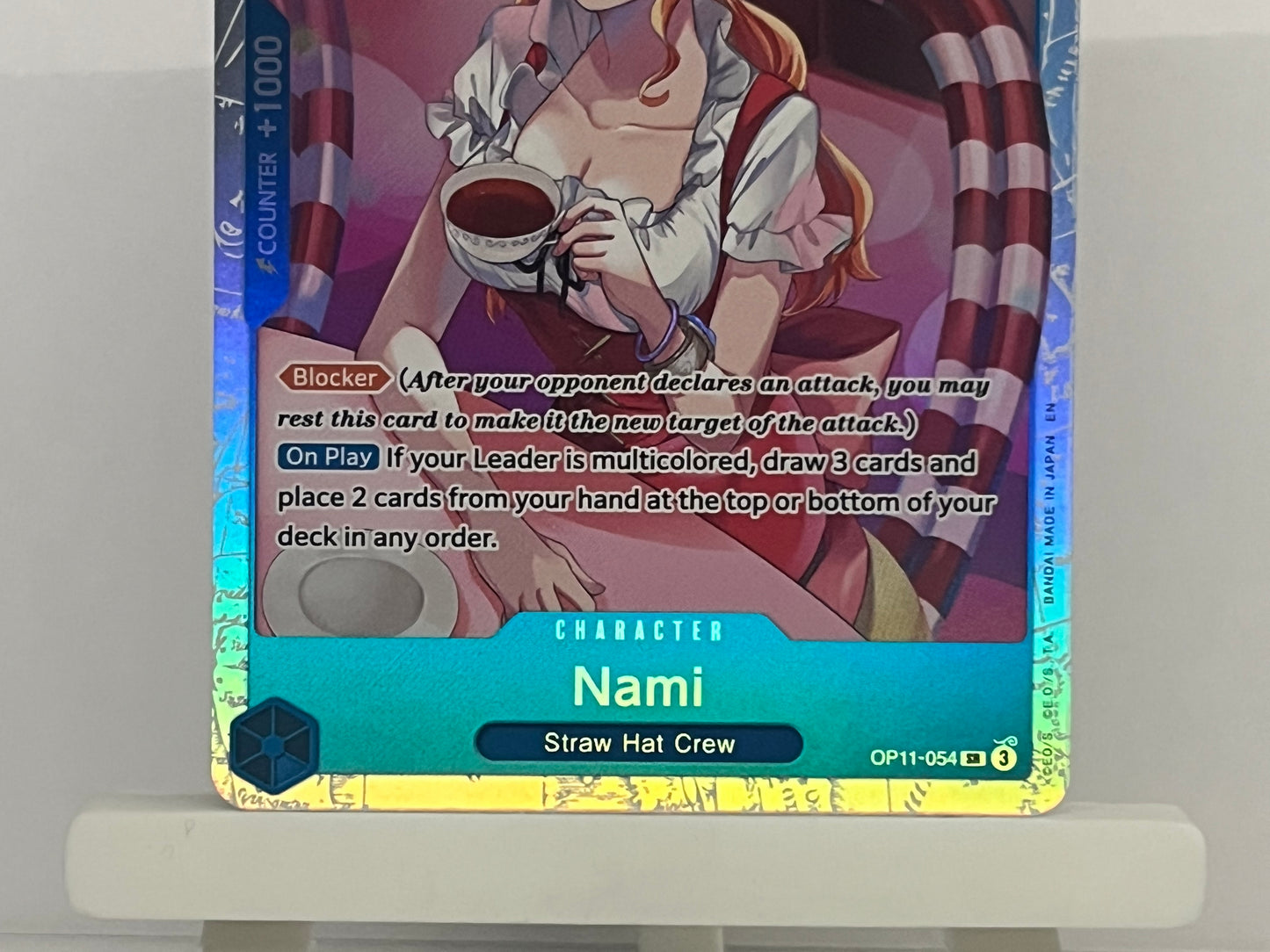 One Piece TCG - Nami OP11-054 A Fist of Divine Speed