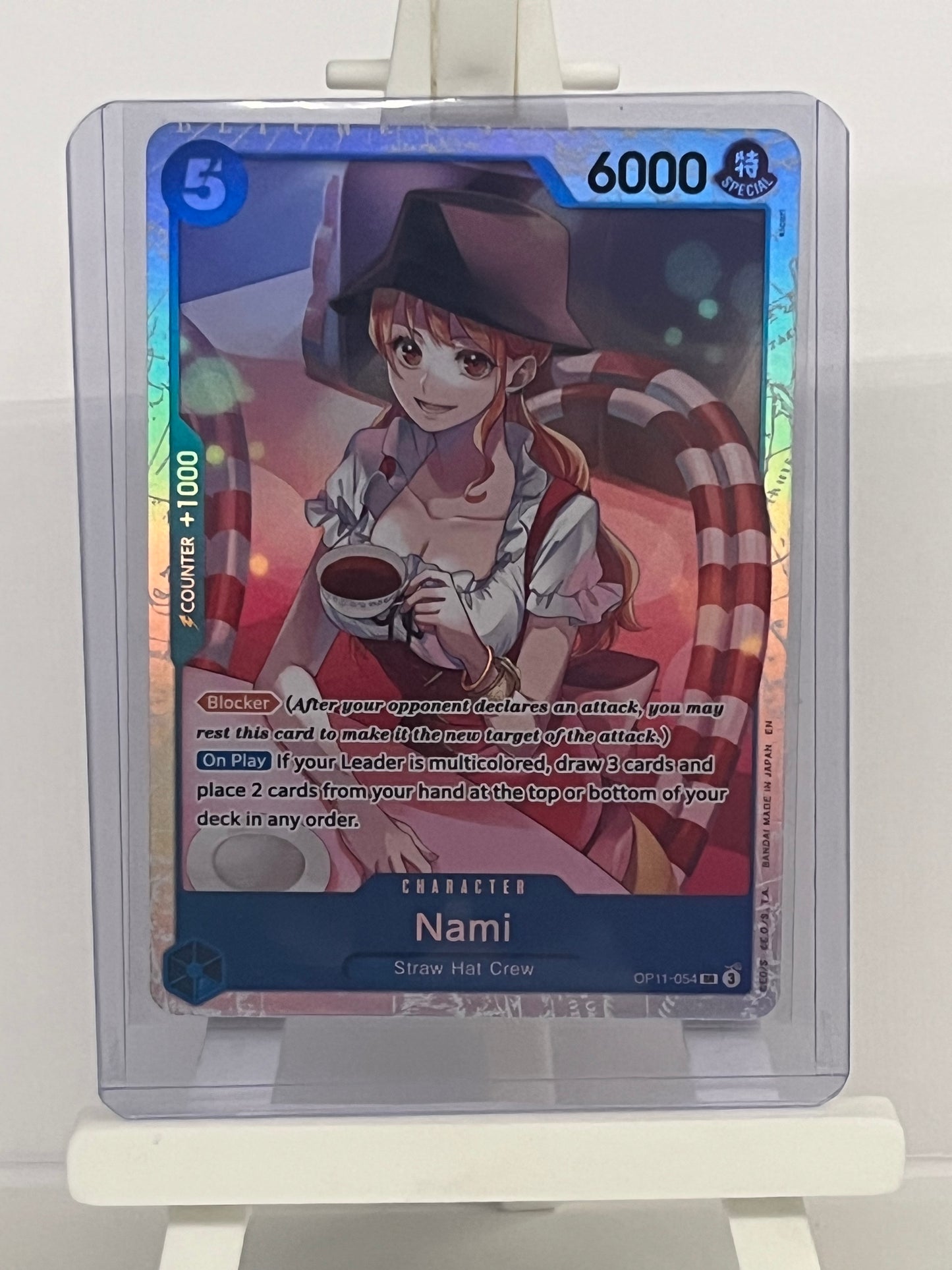One Piece TCG - Nami OP11-054 A Fist of Divine Speed