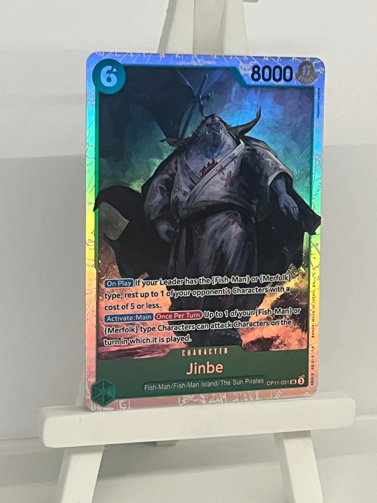 One Piece TCG - Jinbe OP11-031 A Fist of Divine Speed - English