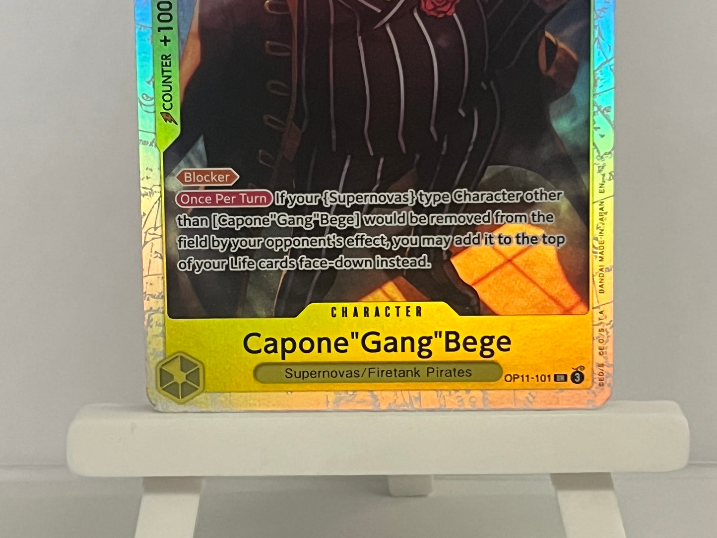One Piece TCG - Capone "Gang" Bege OP11-101 A fist of Divine Speed - English