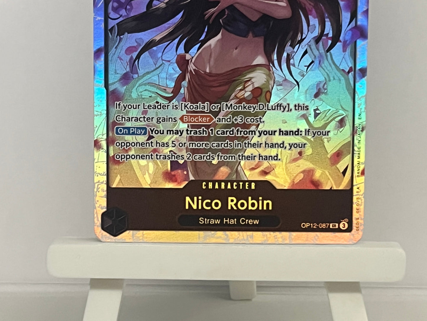 One Piece TCG - Nico Robin OP12-087 Glory of the Master - English