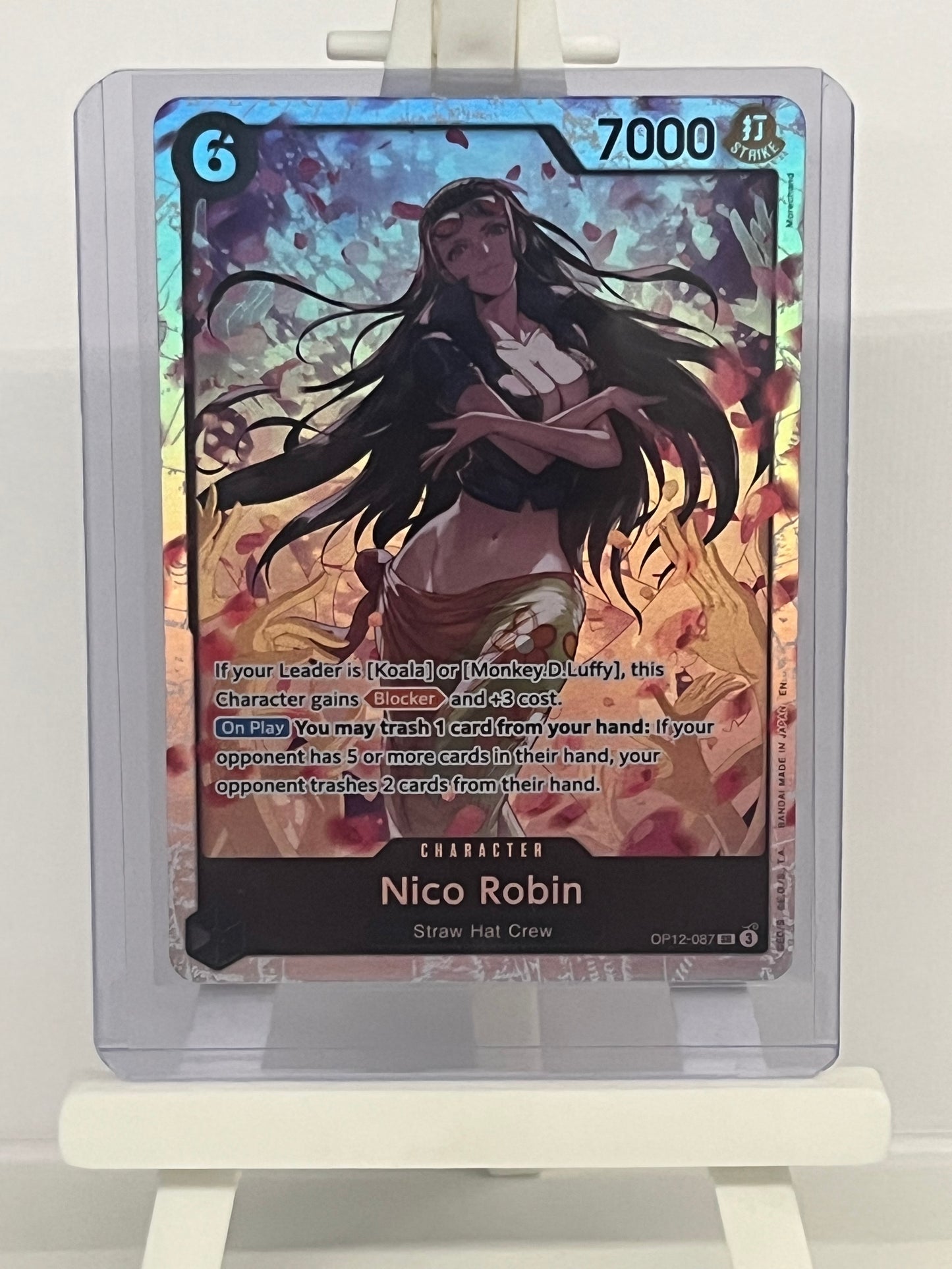 One Piece TCG - Nico Robin OP12-087 Glory of the Master - English