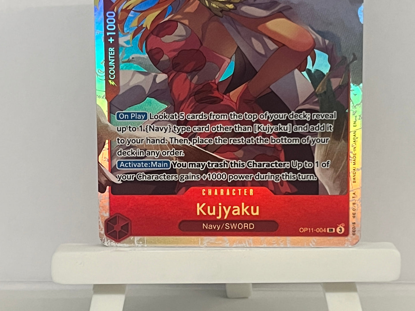 One Piece TCG - Kujyaku OP11-004 A Fist of Divine Speed - English