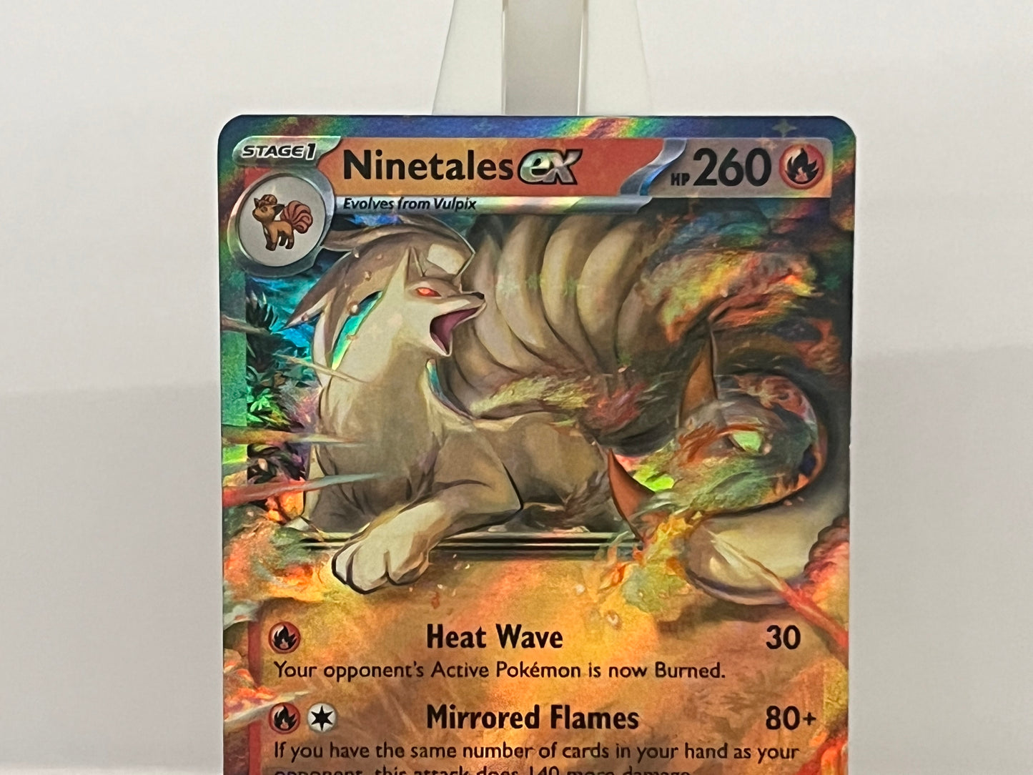 Pokémon TCG - Ninetales EX 038/165 MEW 151 - English