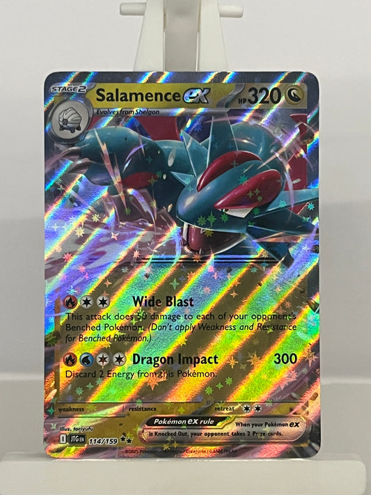 Pokémon TCG - Salamence EX 114/159 JTG Journey Together - English