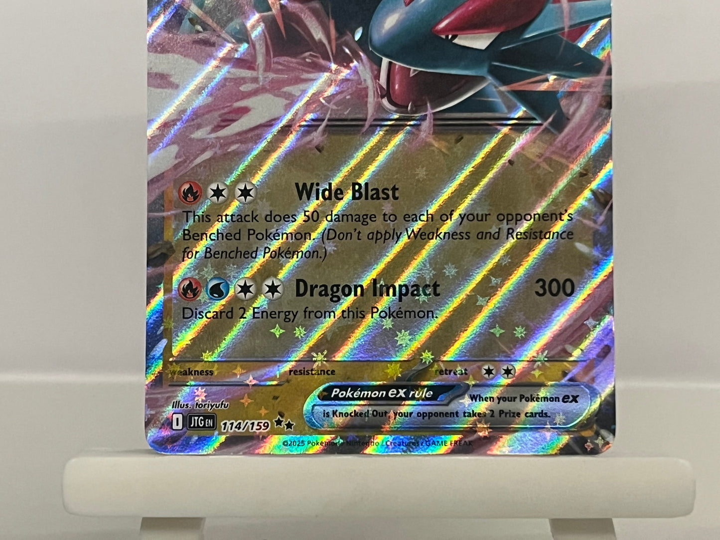 Pokémon TCG - Salamence EX 114/159 JTG Journey Together - English