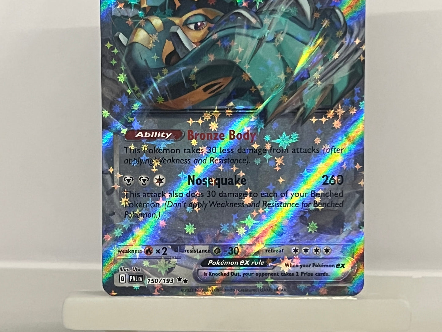Pokémon TCG - Copperajah EX 150/193 PAL Paldea Evolved - English