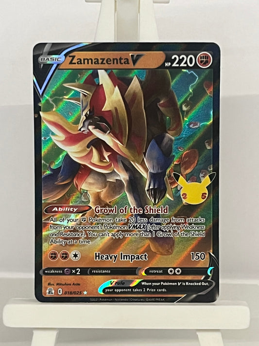 Pokémon TCG - Zamazenta V 018/025 Celebrations - English