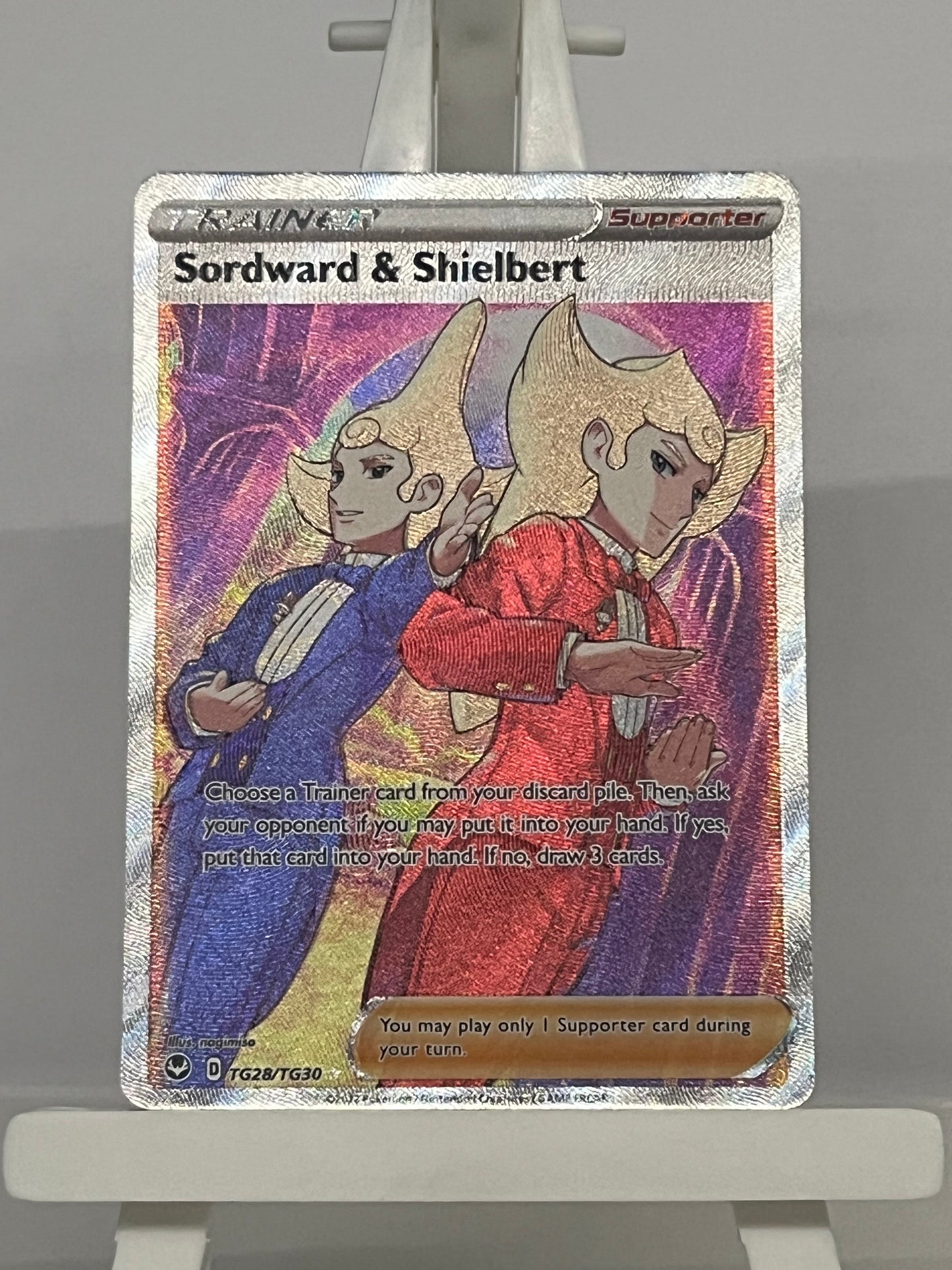 Pokémon TCG - Sordward & Shielbert TG28/TG30 SIT Silver Tempest - English