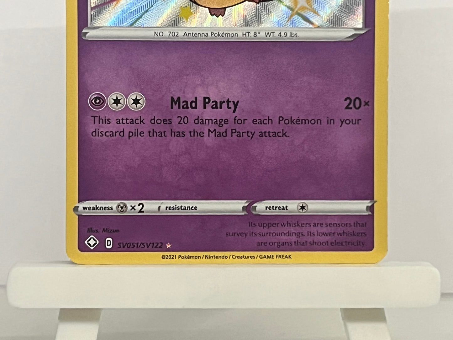 Pokémon TCG - Dedenne SV051/SV122 SHF Shining Fates - English