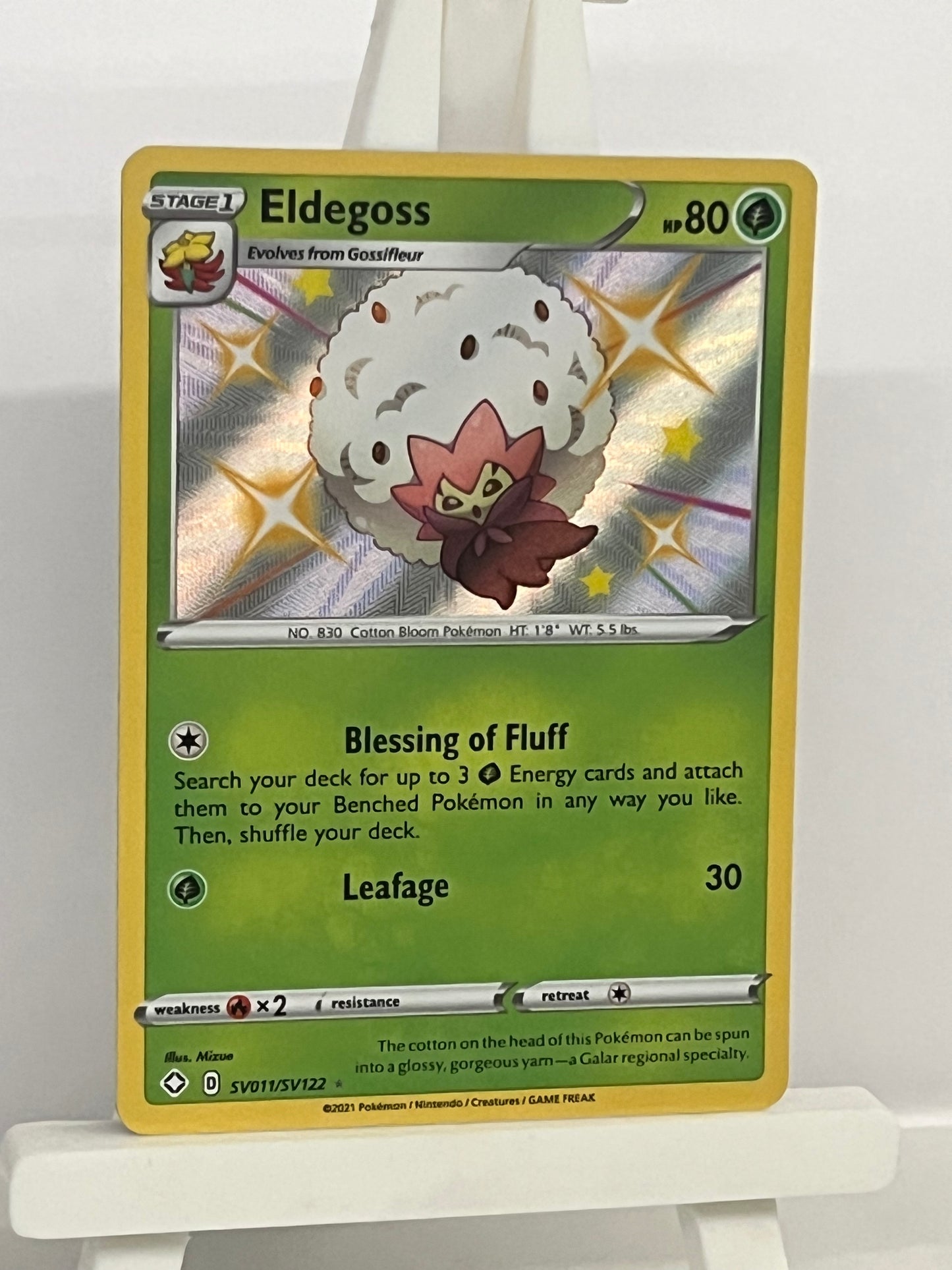 Pokémon TCG - Eldegoss SV011/SV122 SHF Shining Fates - English