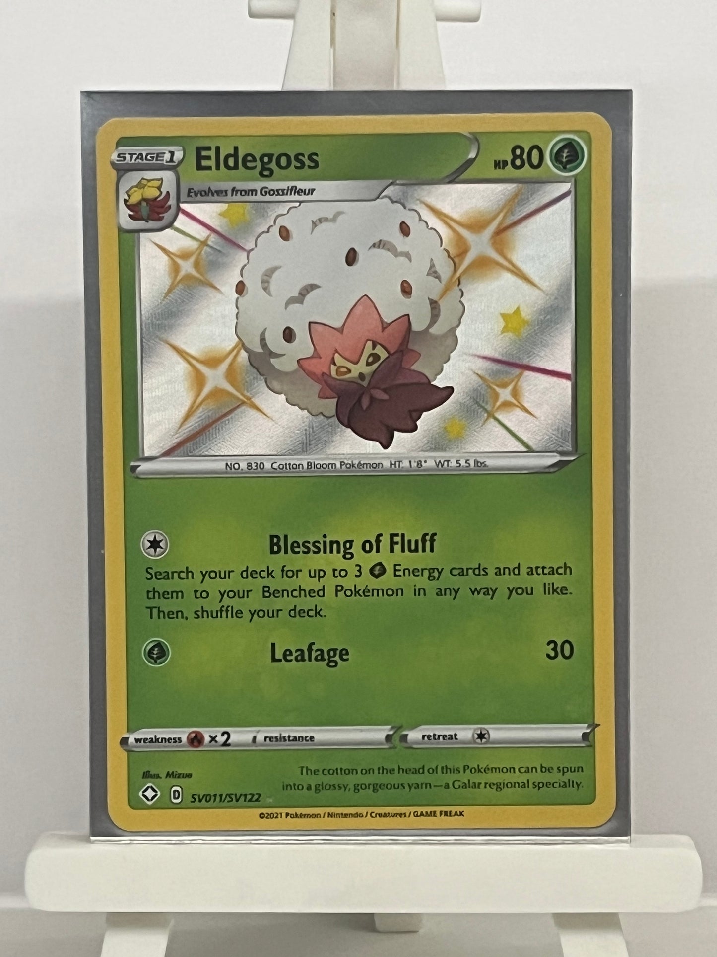 Pokémon TCG - Eldegoss SV011/SV122 SHF Shining Fates - English