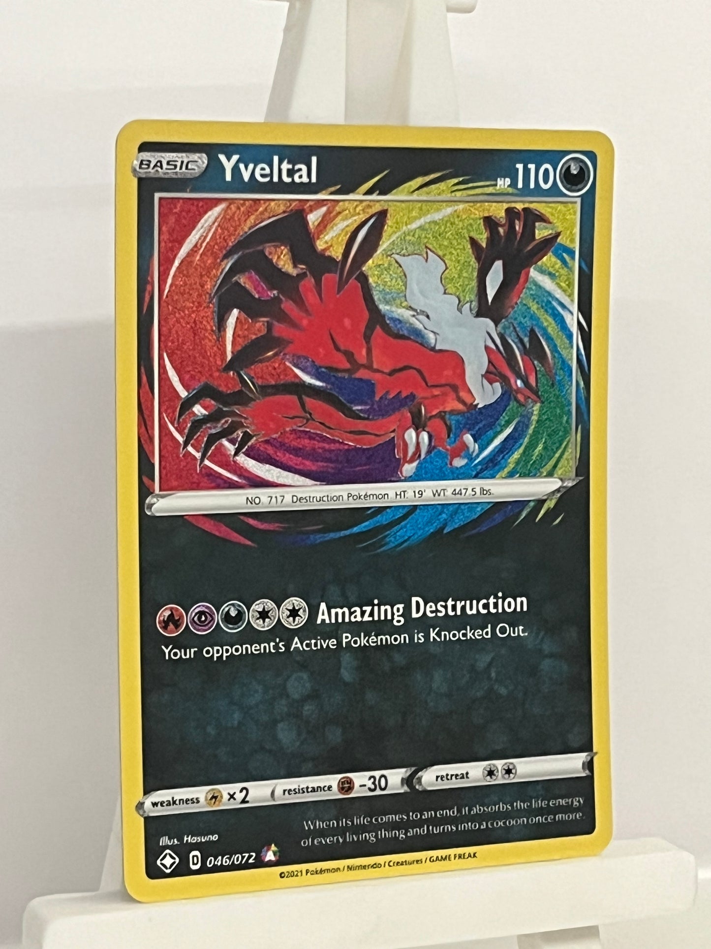 Pokémon TCG - Yveltal 049/072 SHF Shining Fates - English