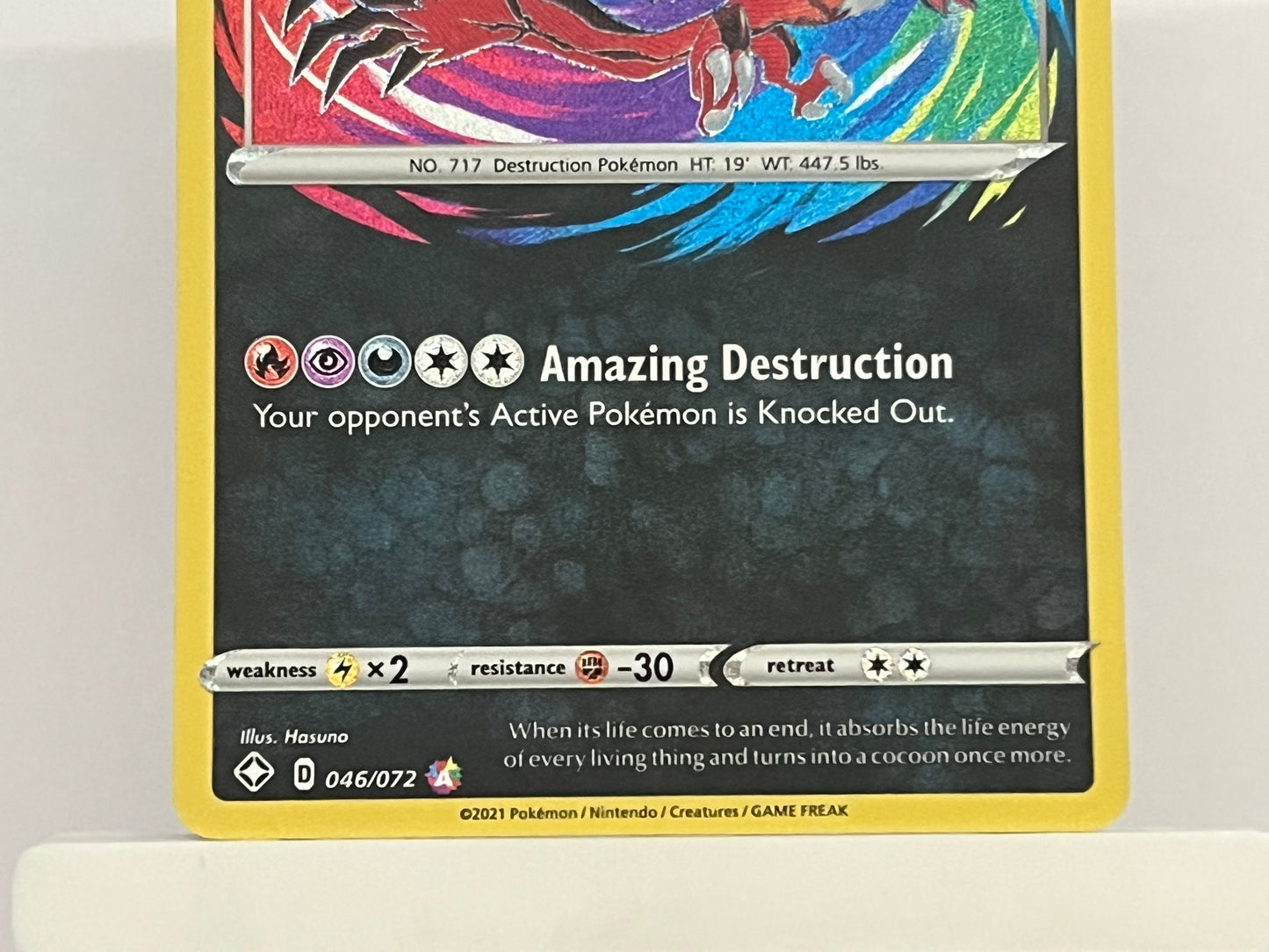 Pokémon TCG - Yveltal 049/072 SHF Shining Fates - English