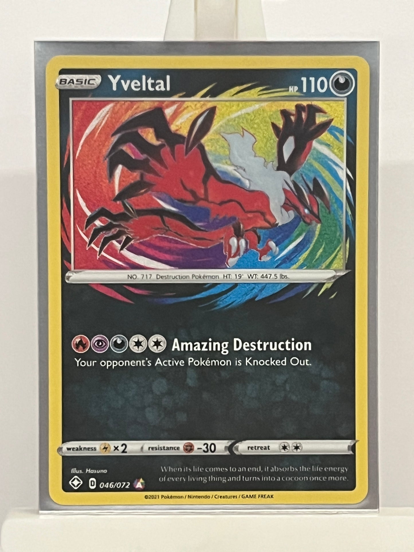 Pokémon TCG - Yveltal 049/072 SHF Shining Fates - English