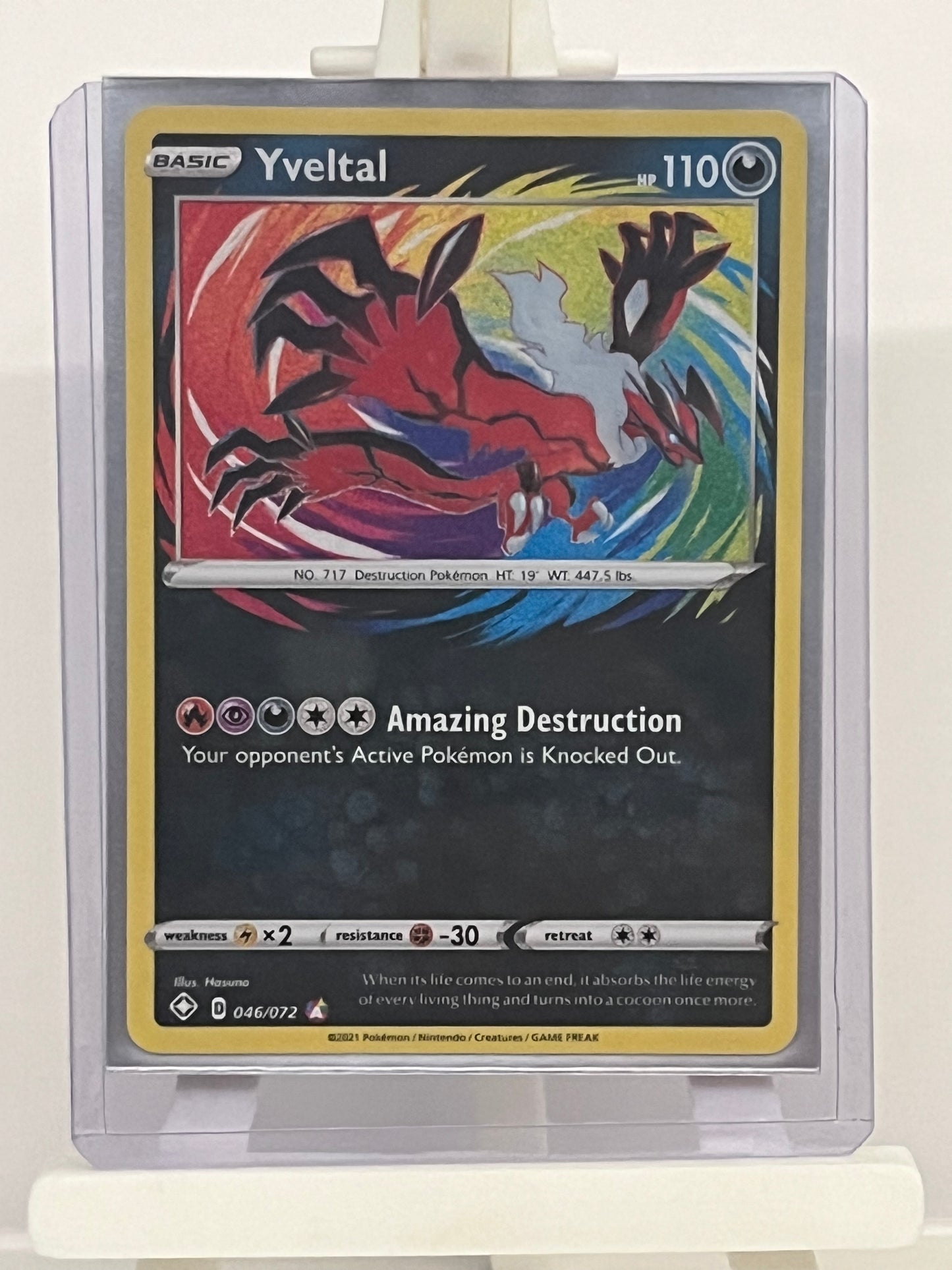 Pokémon TCG - Yveltal 049/072 SHF Shining Fates - English