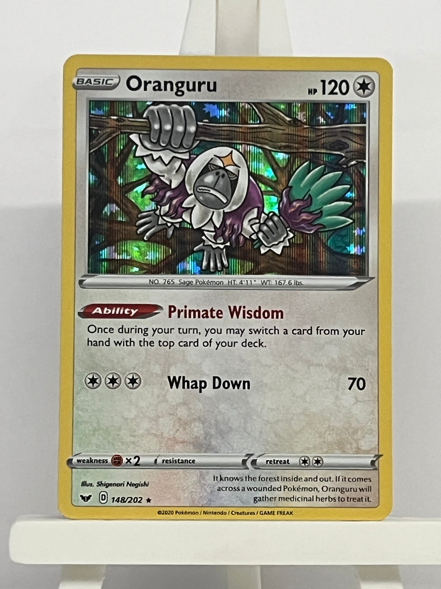 Pokémon TCG - Oranguru 148/202 SWSH Sword & Shield - English
