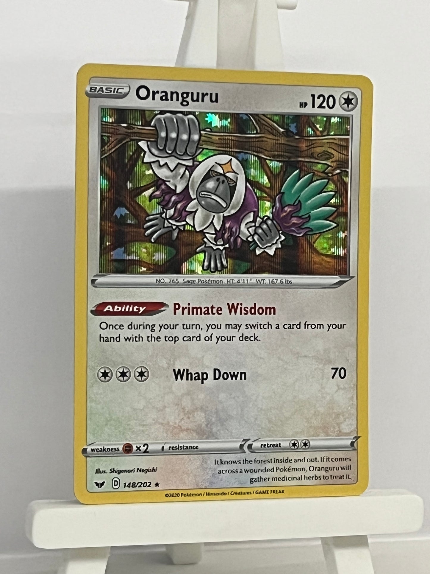 Pokémon TCG - Oranguru 148/202 SWSH Sword & Shield - English
