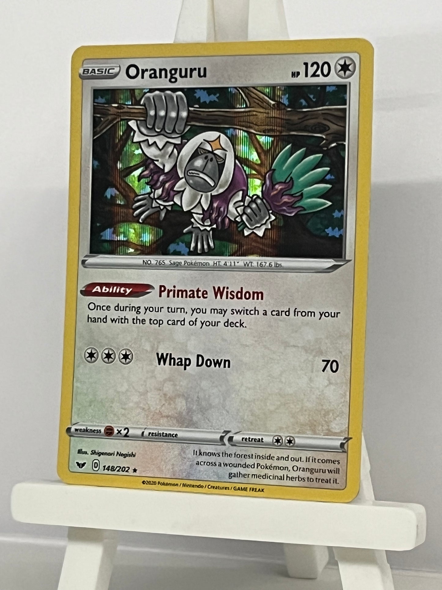 Pokémon TCG - Oranguru 148/202 SWSH Sword & Shield - English