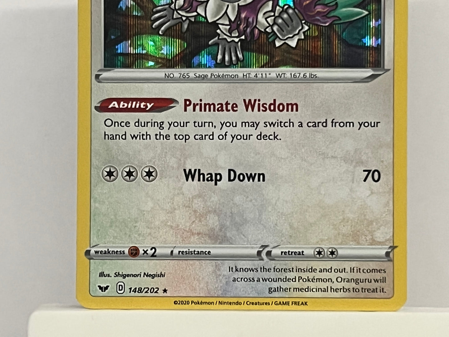 Pokémon TCG - Oranguru 148/202 SWSH Sword & Shield - English