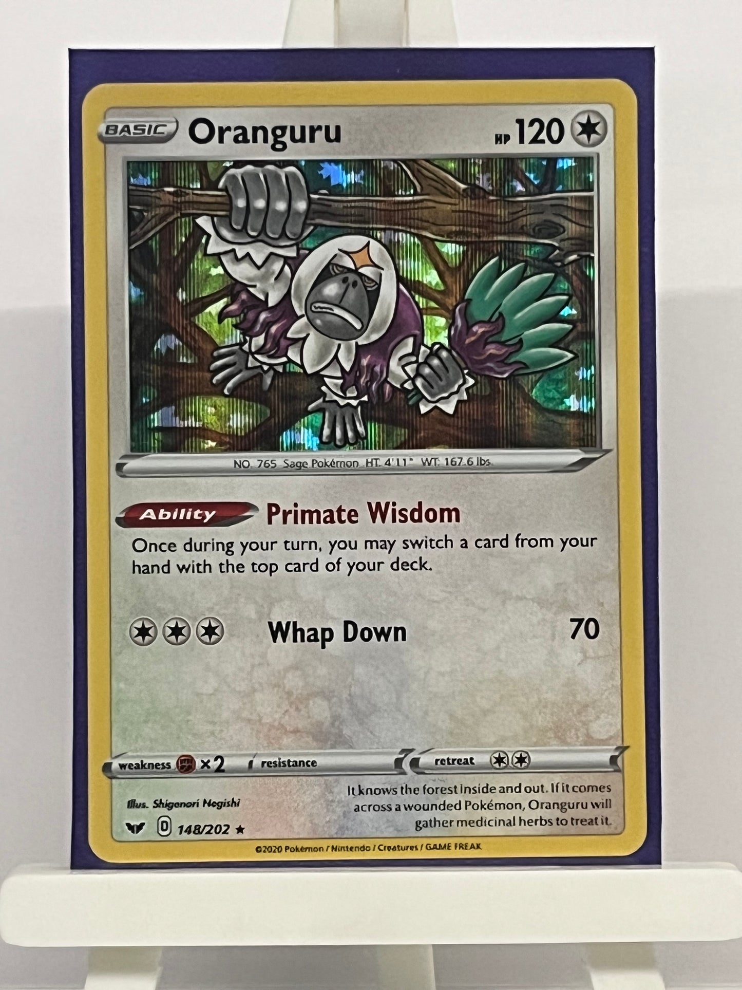 Pokémon TCG - Oranguru 148/202 SWSH Sword & Shield - English