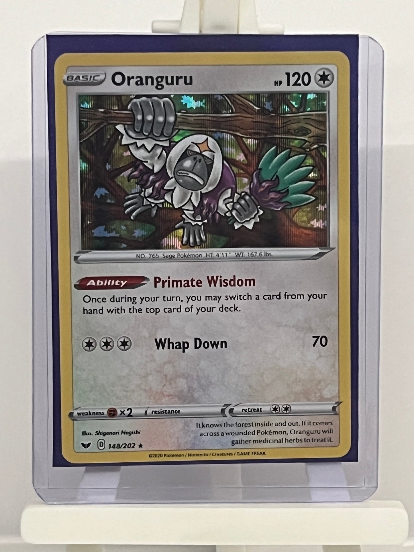 Pokémon TCG - Oranguru 148/202 SWSH Sword & Shield - English