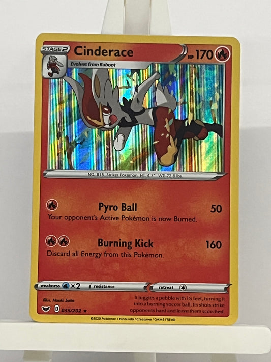 Pokémon TCG - Cinderace 035/202 SWSH Sword & Shield - English
