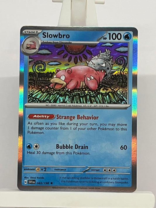 Pokémon TCG - Slowbro 043/198 SVI Scarlet & Violet - English