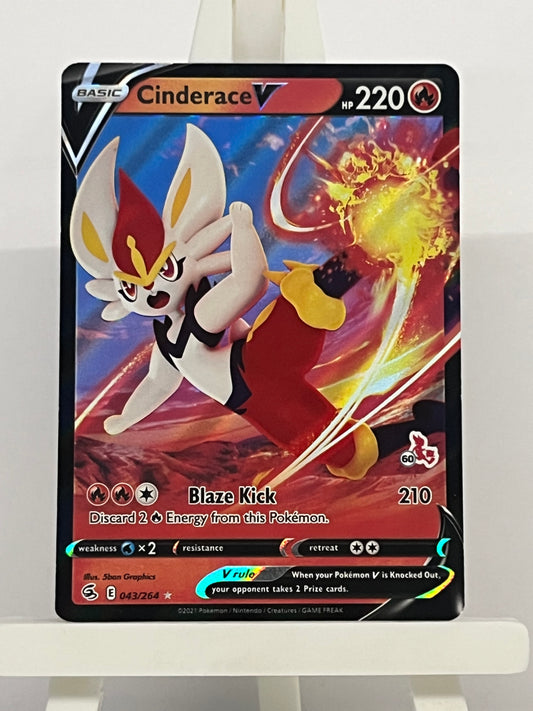 Pokémon TCG - Cinderace V 043/264 FUS Fusion Strike - English